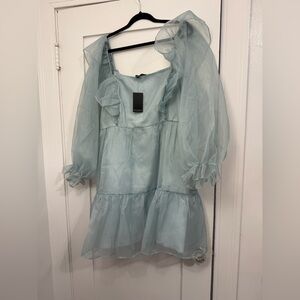 BNWT Floofy Mini Dress by Eloquii
